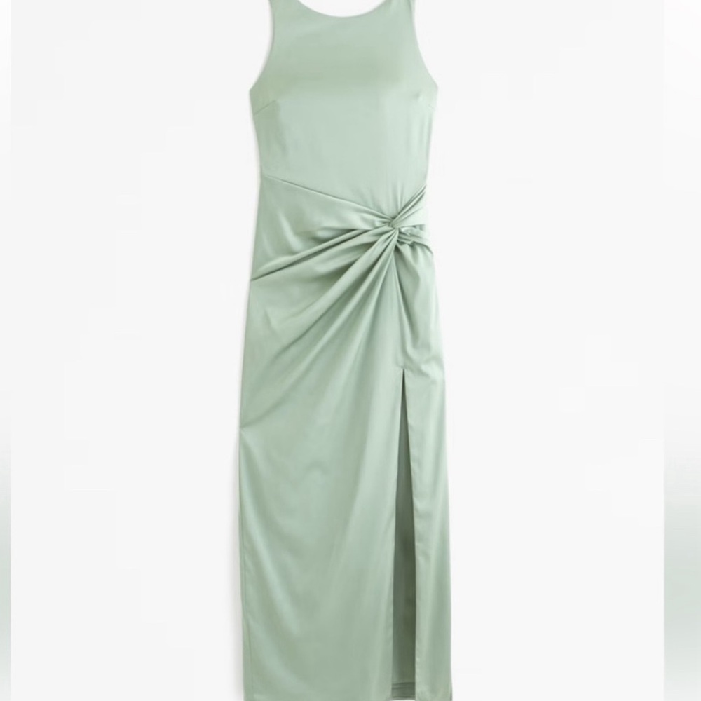 Abercrombie & Fitch Draped Maxi Skirt Dress